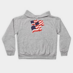 USA Flag Kids Hoodie